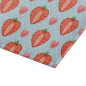 Hartrambes met pooldots en harten snijplank (Hoek)