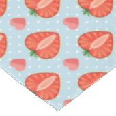 Hartrambes met pooldots en harten tafelkleed (Gekanteld)