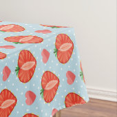 Hartrambes met pooldots en harten tafelkleed (Voorbeeld)