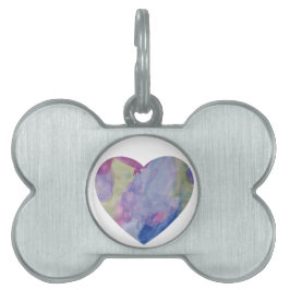 hartregenboog huisdieren naamplaatje