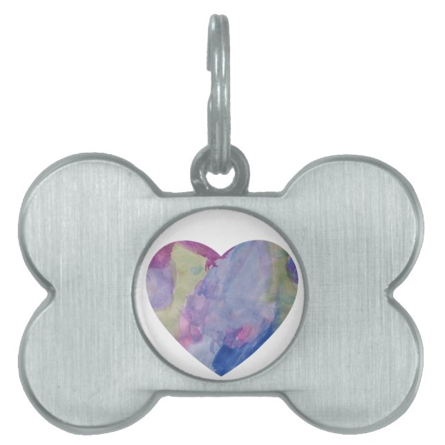 hartregenboog huisdieren naamplaatje (voorkant)