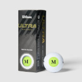 Hartreuse Solid Color Golfballen (Verpakking)