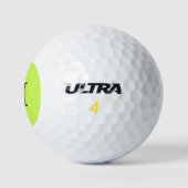 Hartreuse Solid Color Golfballen (Logo)