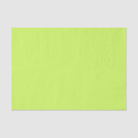 Hartreuse Solid Color Tissuepapier (Voorkant)