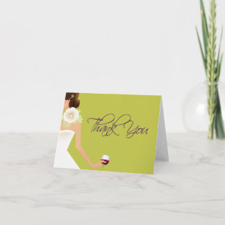 Hartreuse Vrijgezellenfeest wine Hartelijk dank Bedankkaart