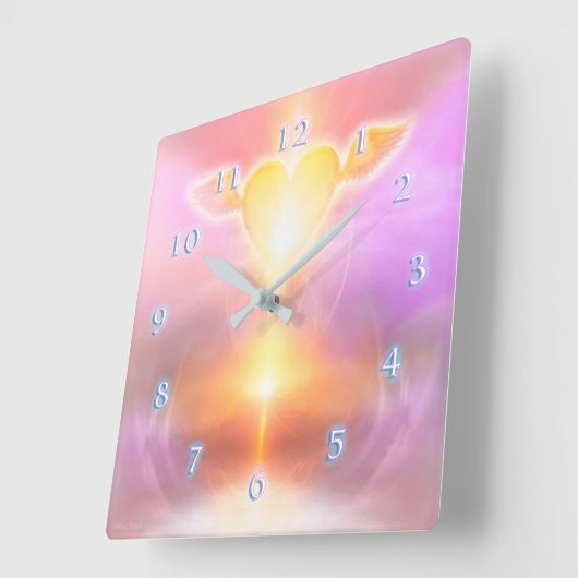 HARTREVOLUTIE VIERKANTE KLOK (Hoek)