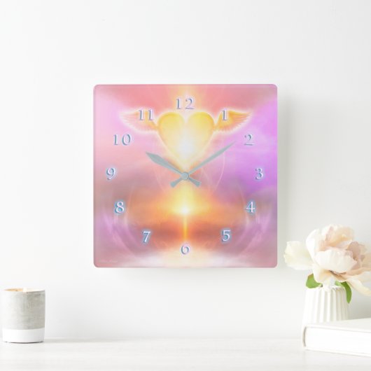 HARTREVOLUTIE VIERKANTE KLOK (Huis)