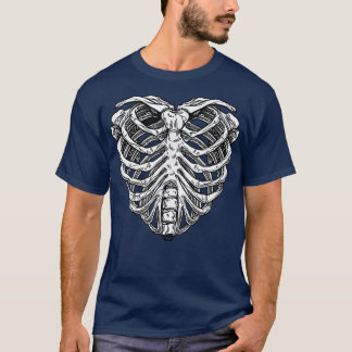 Hartribbenkooi Halloween skeleton T-shirt