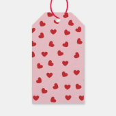 Hartritmepatronen voor wirespirband cadeaulabel (Achterkant)