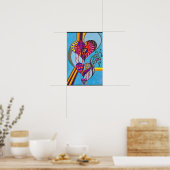 Hartrozen Poster (Keuken)