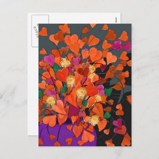 Hartrut - Valentijn Feestdagenkaart (Voorkant / Achterkant)