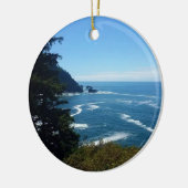 Hart's Cove, Oregon Coast Keramisch Ornament (Links)