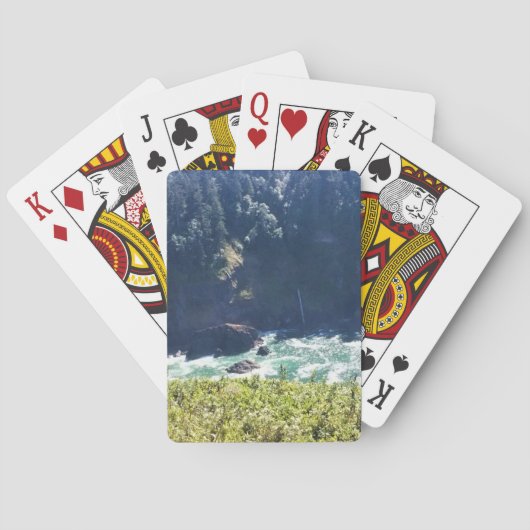Hart's Cove, Oregon Coast Pokerkaarten (Achterkant)