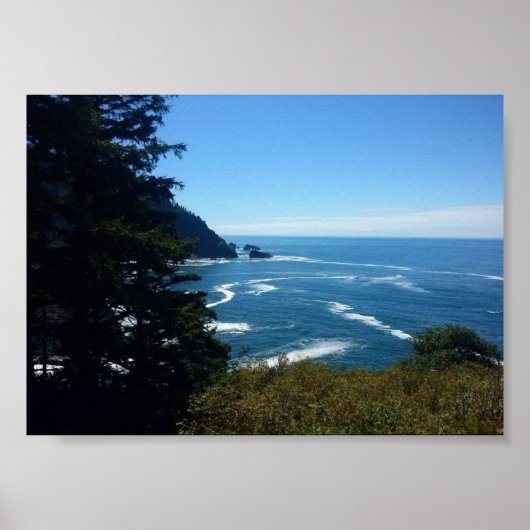Hart's Cove, Oregon Coast Poster (Voorkant)