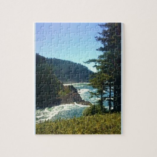 Hart's Cove, Oregon-kust Legpuzzel (Verticaal)