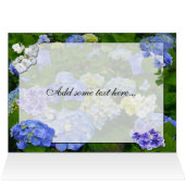 HARTS EN HYDRANGEAS ~ Card (Binnen Horizontaal (Boven))