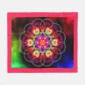 Hart's Fire Fleece Deken (Voorkant (Horizontaal))