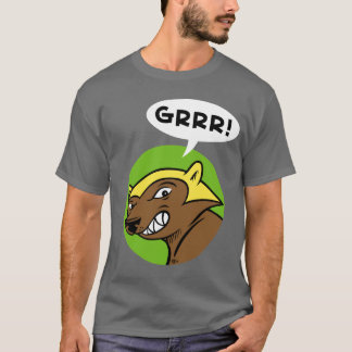 Harts Pass "GRRR!" T-shirt: Groen T-shirt