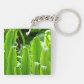 Hart's Tongue Fern Key Ring Sleutelhanger (Achterkant)