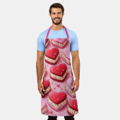 Hartsandwich Schort (Gedragen)
