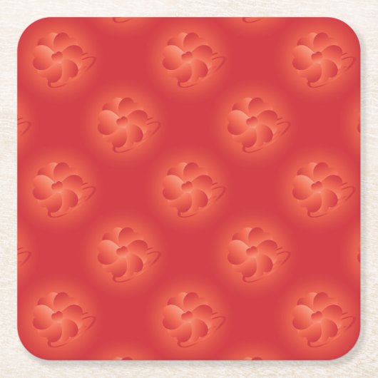 Hartsbloem Kartonnen Onderzetters (Voorkant)