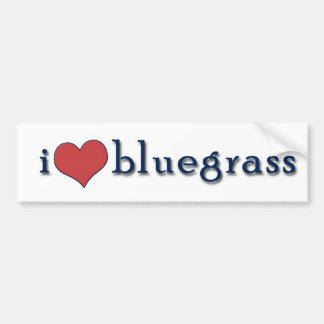 hartsbluegras bumpersticker