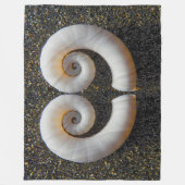 HARTSCHAAL FLEECE DEKEN (Voorkant)