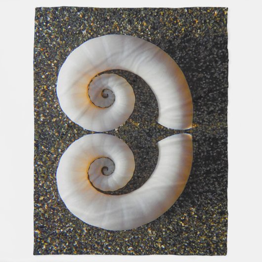 HARTSCHAAL FLEECE DEKEN (Voorkant)