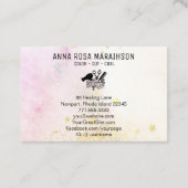 *~* Hartschaar Hartverwarmingsdroger AP6 Visitekaartje (Achterkant)