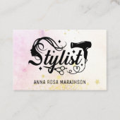 *~* Hartschaar Hartverwarmingsdroger AP6 Visitekaartje (Voorkant)