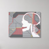 hartschedel canvas afdruk (Voorkant)