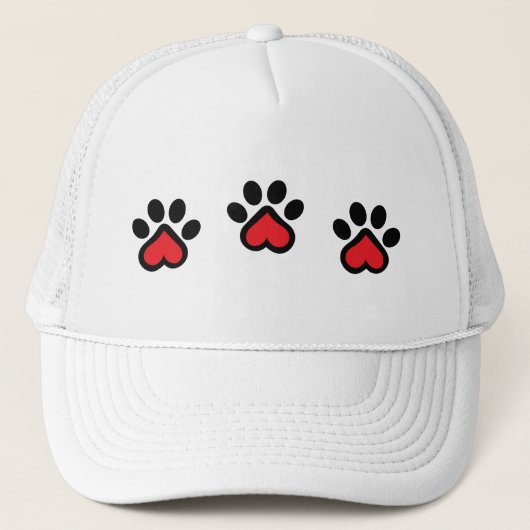 Hartschilderafdrukken Trucker Pet (Voorkant)