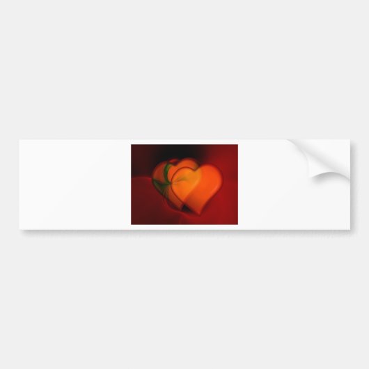 hartschilderij bumpersticker (Voorkant)