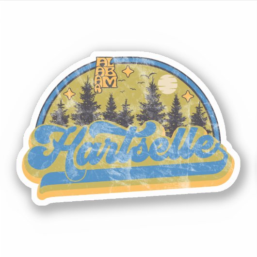 Hartselle, Alabama Sticker (Voorkant)