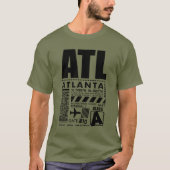 Hartsfield Jackson Atlanta International Airport T-shirt (Voorkant)