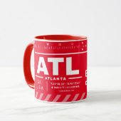 Hartsfield-Jackson Atlanta Intl Airport ATL Mok (Voorkant links)