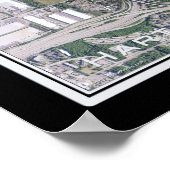 Hartsfield-Jackson Atlanta Intl Airport Satellite Poster (Hoek)