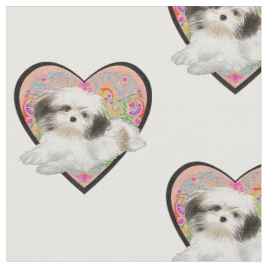 hartshitzu stof (Close Up)