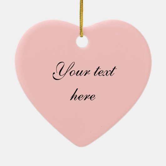 Hartslag (aanpasbaar) keramisch ornament (Achterkant)