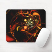 Hartslag Abstracte Art Mousepad Muismat (Met muis)