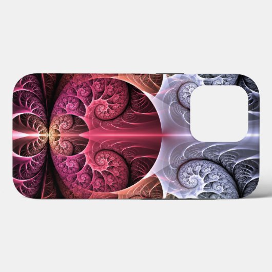 Hartslag, Abstracte Surreal Fantasy Fractal Art Case-Mate iPhone Case (Achterkant (horizontaal))