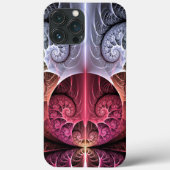 Hartslag, Abstracte Surreal Fantasy Fractal Art Case-Mate iPhone Case (Achterkant)