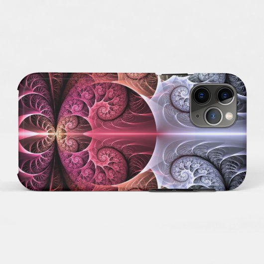 Hartslag, Abstracte Surreal Fantasy Fractal Art Case-Mate iPhone Case (Achterkant (horizontaal))