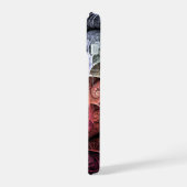 Hartslag, Abstracte Surreal Fantasy Fractal Art iPhone 15 Case (Linkerkant)