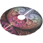 Hartslag, Abstracte Surreal Fantasy Fractal Art Kerstboom Rok (Gekanteld)