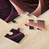 Hartslag, Abstracte Surreal Fantasy Fractal Art Legpuzzel (Zijkant)
