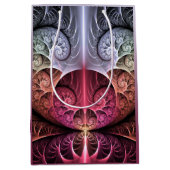 Hartslag, Abstracte Surreal Fantasy Fractal Art Medium Cadeauzakje (Voorkant)