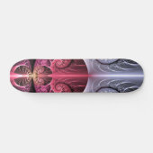 Hartslag, Abstracte Surreal Fantasy Fractal Art Persoonlijk Skateboard (Horizontaal)