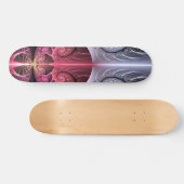 Hartslag, Abstracte Surreal Fantasy Fractal Art Persoonlijk Skateboard (Horizontaal)