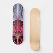 Hartslag, Abstracte Surreal Fantasy Fractal Art Persoonlijk Skateboard (Voorkant)